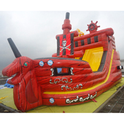 inflatable pirate slides